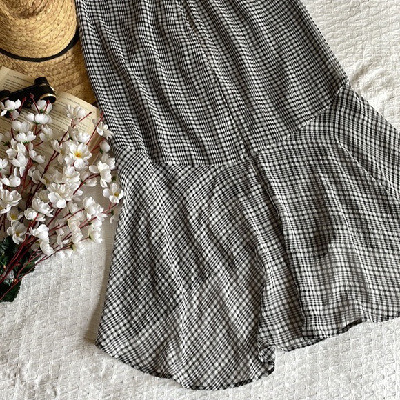 High low skirt from H&M in gingham checks - NWT - Picture 8 of 9